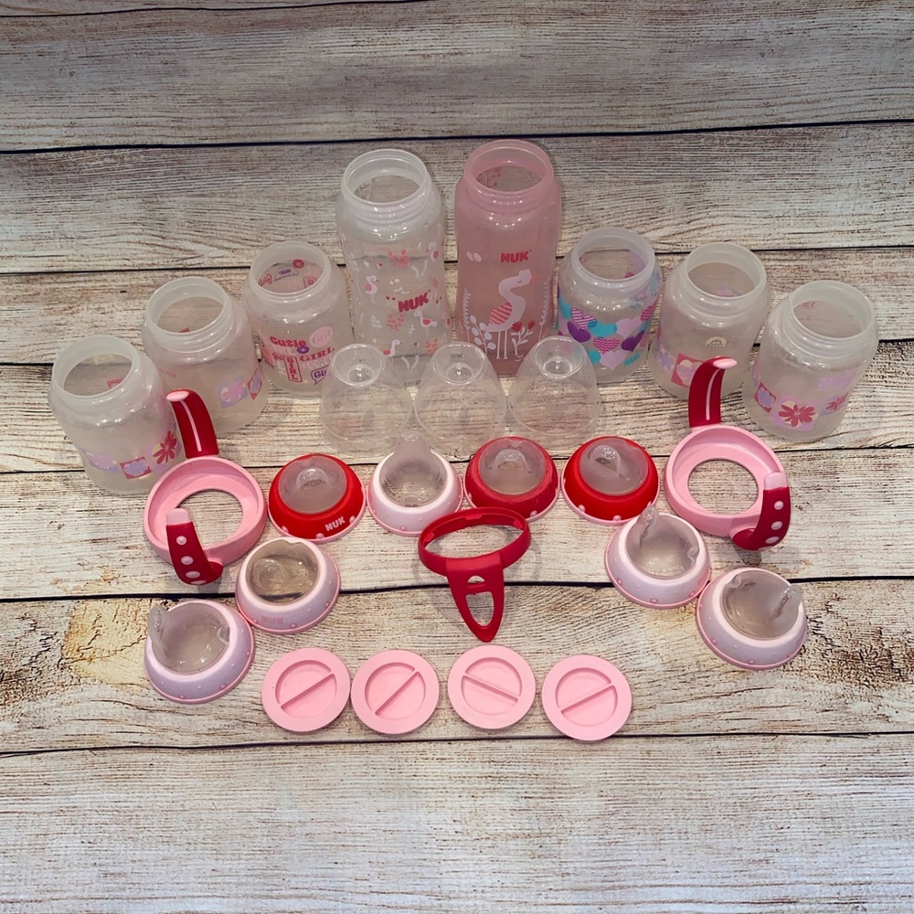 Nuk Girls Sippy Cup and Bottle Set